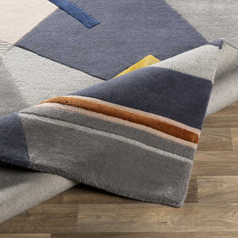 Balajadia Abstract Indoor Rug, Rectangle 2' x 3'
