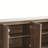 Mid-Century TV Stand for 75-Inch TV – 4-Door, Fluted Fronts, Large Storage & Cord Management-959313741