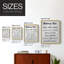 «Simple Bathroom Rules», reproduction encadrée - bois massif-396895165-396895162