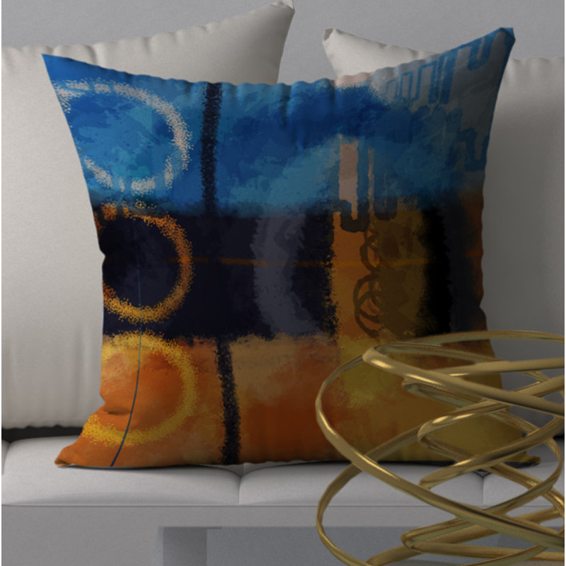 Housse de coussin décorative carrée fameuse VIP, 18 po x 18 po