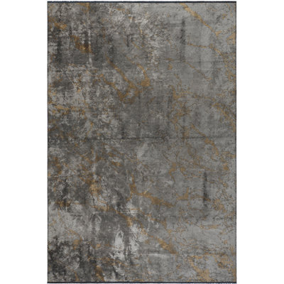 Tapis gris / brun Rapture