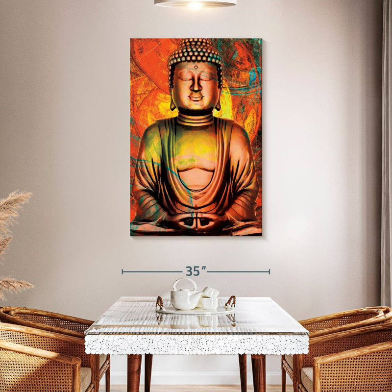 Bouddha Adella, H 48 po x l 32 po
