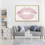 «Solid Kiss Rose Quartz», impression sur toile tendue-66978900-66978905