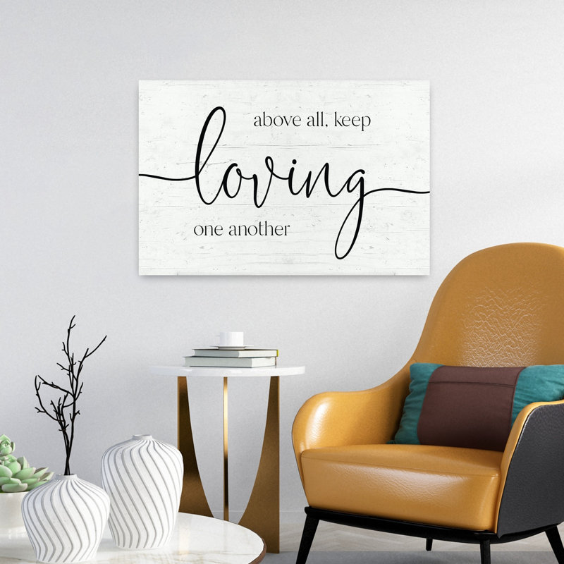 Keep Keep A Love One Contemporary, art abstrait, H 24 po x l 16 po