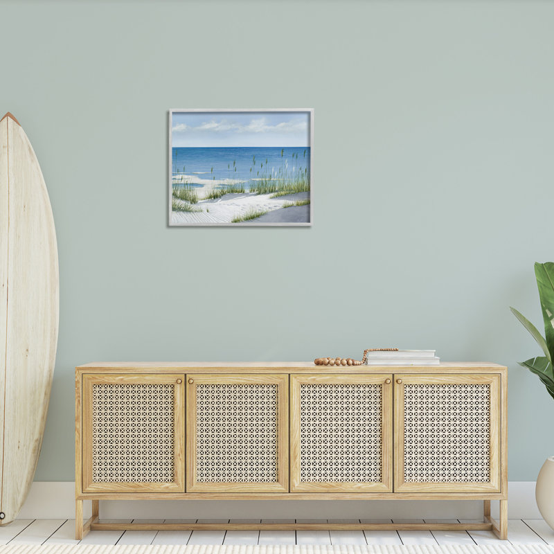 «Beach with Sand», estampe numérique par Max Maxx, Estampe numérique Farmhouse, H 24 po x l 30 po