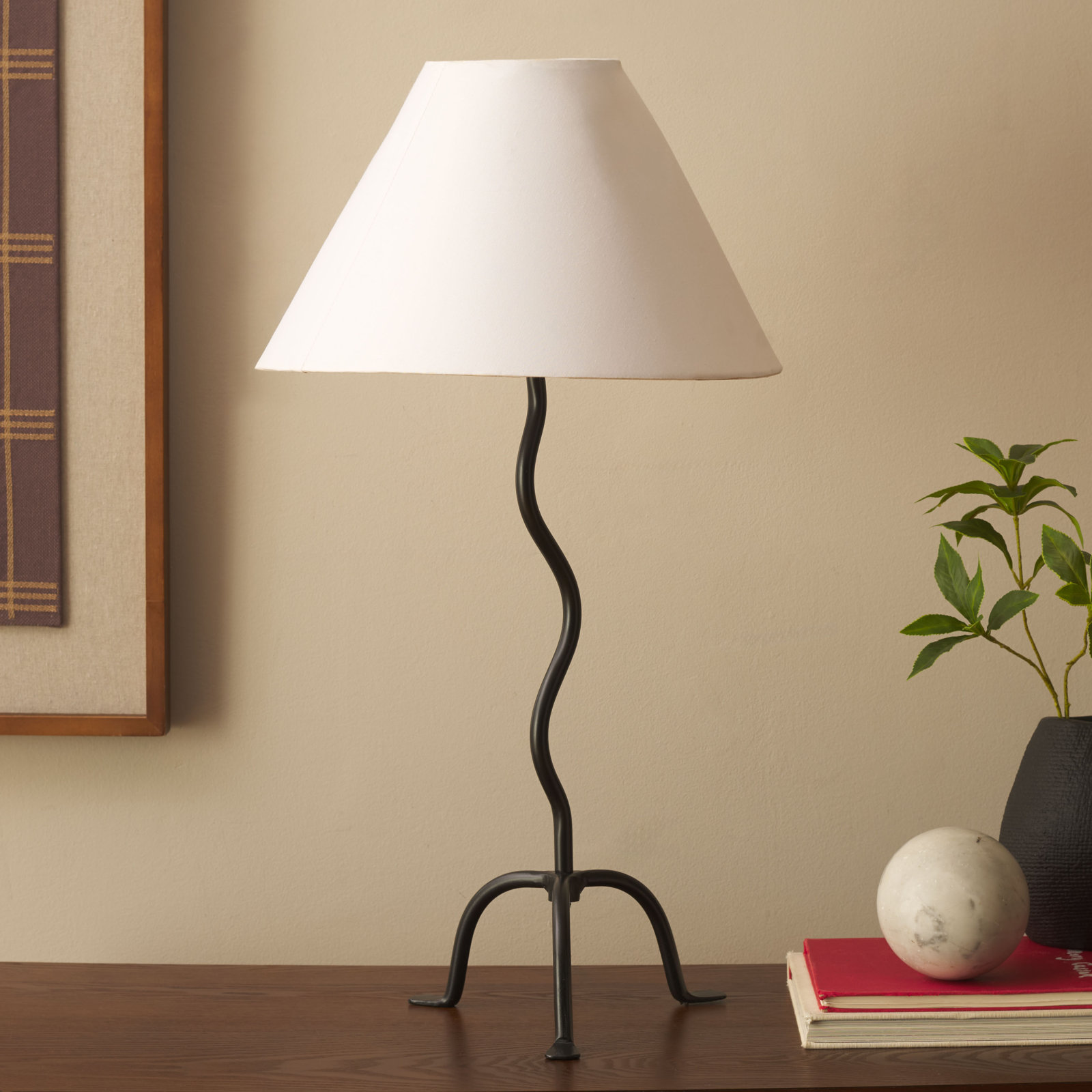 Chey 24.75" Metal Table Lamp