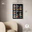 «Sneaker Collection on Sh tablettes», impression murale Shadowbox par Art Remedy, cadre noir, 17 x 25-1721673281-1721673340