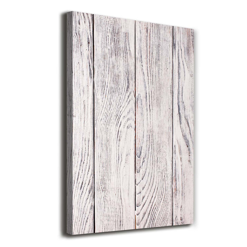 Wooden Wall - Wrapped Canvas Print