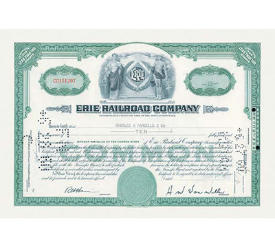 " Erie Railroad Company "