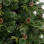 Arbre de Noël vert pin artificiel vert avec 900 lumières DEL et pommes de pin-971650220