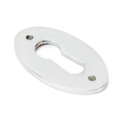Oval Escutcheon Back Plate
