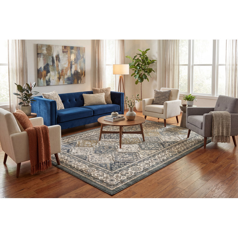 Mishawaka Oriental Indoor Rug, Rectangle 3'3" x 5'3"