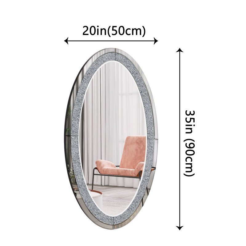 Ensemble de miroirs et miroirs muraux 35,43 "Amla