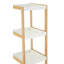 Aldaco 32cm W Solid Wood Shelving Unit