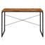 Bureau d'écriture en métal, bureau rectangulaire pour bureau à domicile-1659462250
