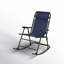Chaise berçante d'extérieur en métal Barthelus-1848034240