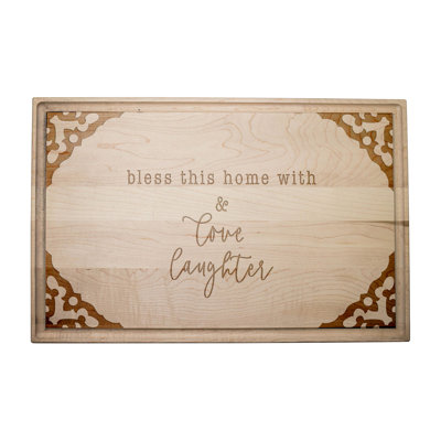 Planche à découper Bless This Home With Love And Laughter