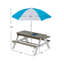 Picnic Table With Sand And Water Play, Patio Table