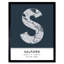 Salford England United Kingdom City Map - Single Picture Frame Typography