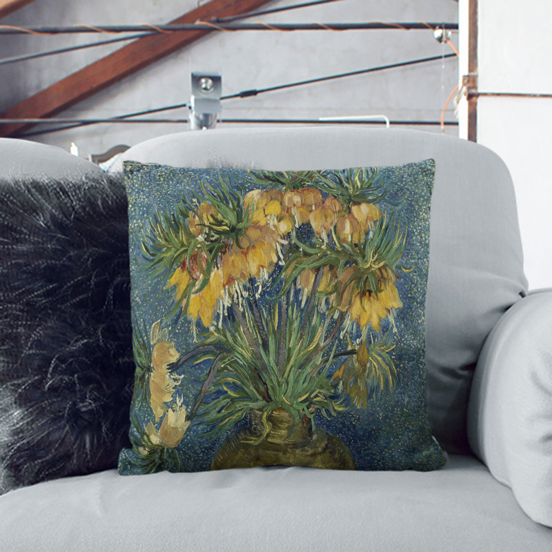 Square Cushion, 40cm H x 40cm W x 15cm D, Black