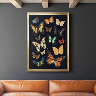 «Collived Flutter III», reproduction d'art encadrée