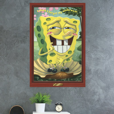 Bob-impression sur papier sous-vêtements