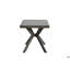 Table d'appoint en aluminium coulé