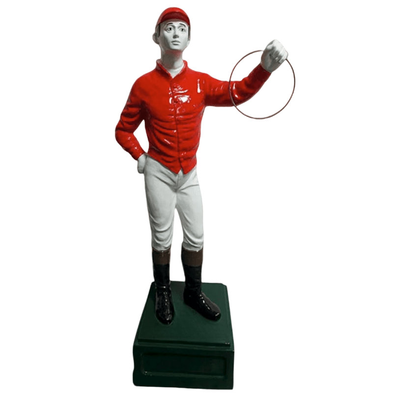 Denajah Resin Garden Statue, Red