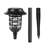 Black Solar Pathway Light Set of 4-115876634