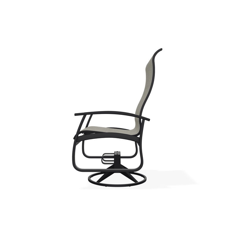 Belle Isle Outdoor Dining Chair, Ella, Black