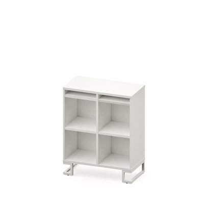 Deardorff 101 cm H x 80 cm W Cube Bookcase