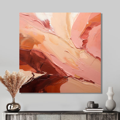 Cacao Landscape Immersion - Art mural abstrait