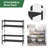 Stackable 2-Tier Industrial Shoe Rack 11"X27"X13" - Versatile Storage Solution For Closet And Hallway-244618847