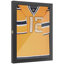 HomCom 2.5'' D Plastic/Acrylic Jersey Case-92871979-92871982