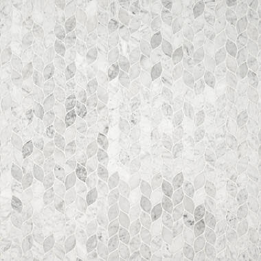 MSI Carrara White Marble Pencil Liner Tile Trim SMOT-PENCIL-CAR