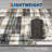 Modern Machine Washable Plaid Floor Cover with Non-Slip Backing, Stain-Resistant Low Pile Indoor Mat, Farmhouse Accent Carpet-1157715941