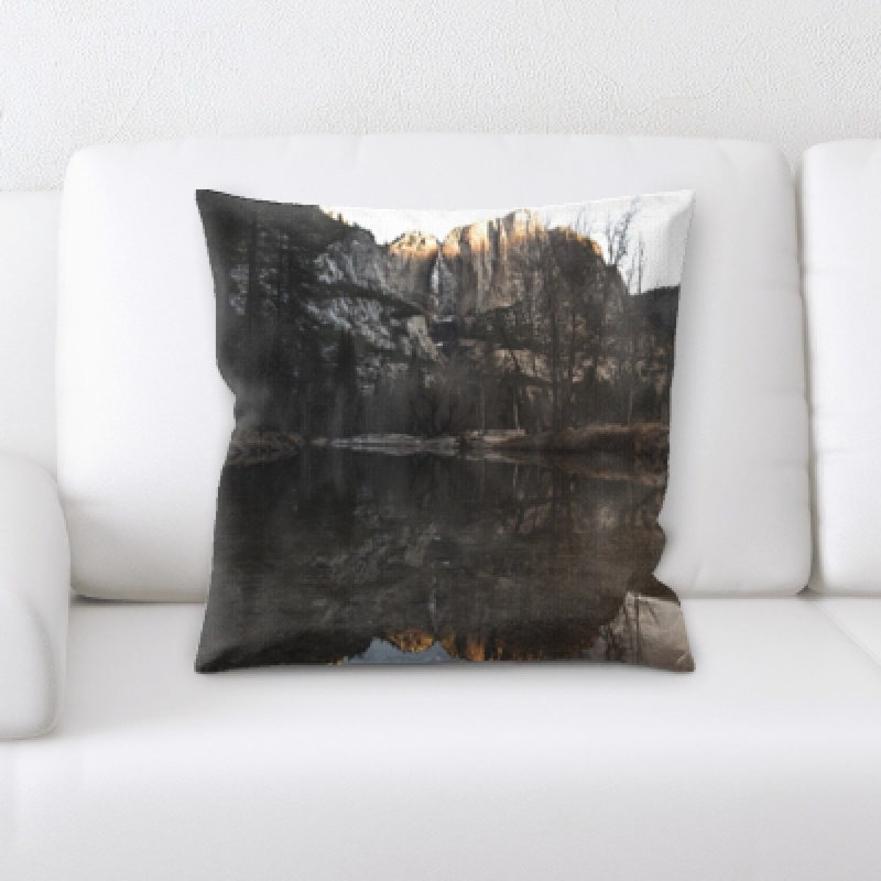 Microsuede Throw Pillow