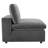 Commix Down Filled Overstuffed Performance Velvet Armless Chair-1991758112
