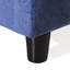 Fauteuil club texturé avec coussins bleu marine pour un siège confortable - l 51,88 po x P 34,25 po