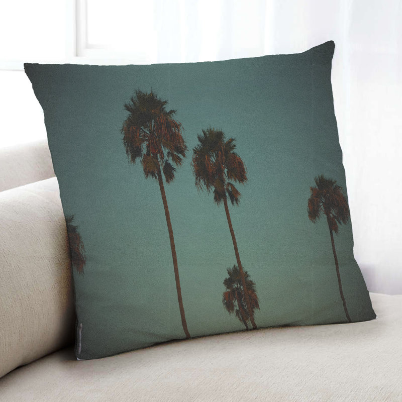 Coussin Plants Palm Tree 33, Microsuède