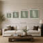 «True Green X» par Katie pertiet - impression sur toile-130857899