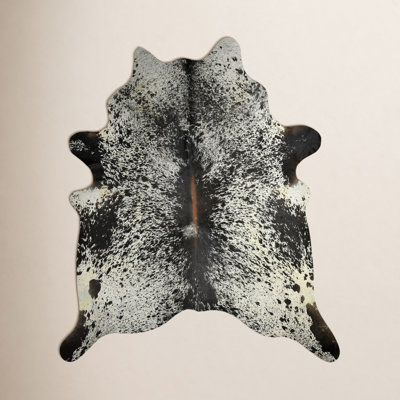 Charlize Salt Pepper Handmade Cowhide Rug