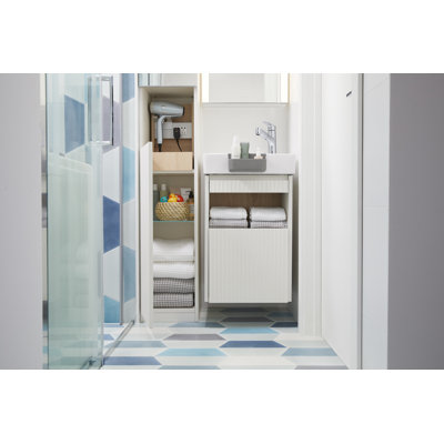 Spacity 22-3/4 In. Wall-Hung Bathroom Vanity Cabinet