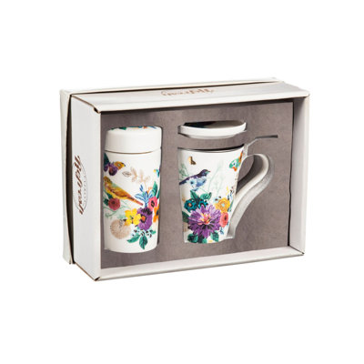 Tasse à thé bouquet magnifique