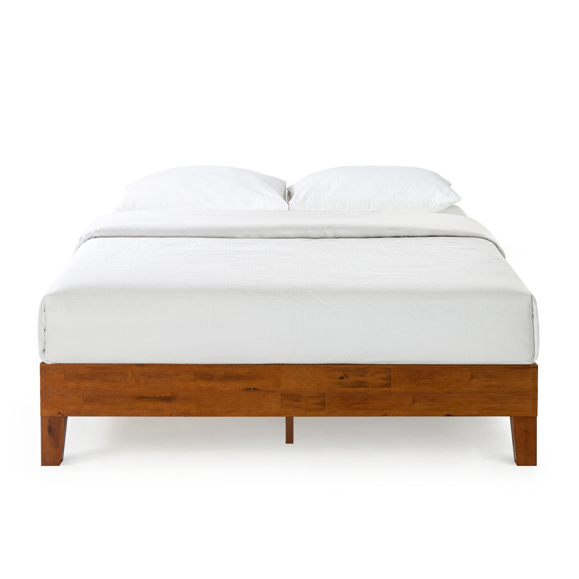 Amaryn Solid Wood Bed, Cherry, Queen