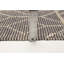 Tapis gris nouvel âge en laine de conception unique 6 pi 0 po x 9 pi 3 po Iagulli