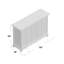 Hascal 56'' Home Bar