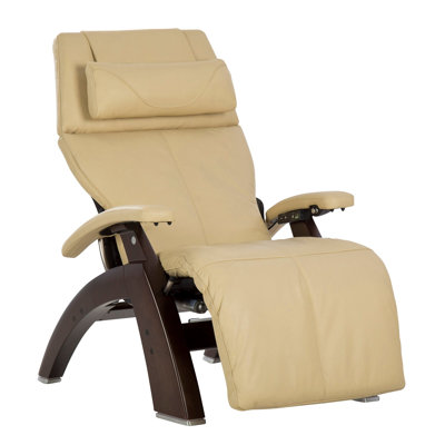 Human Touch Perfect Chair PC610 OmniMotion Classic Zero Gravity Recliner Supreme Upholstery Package Dark Walnut Base