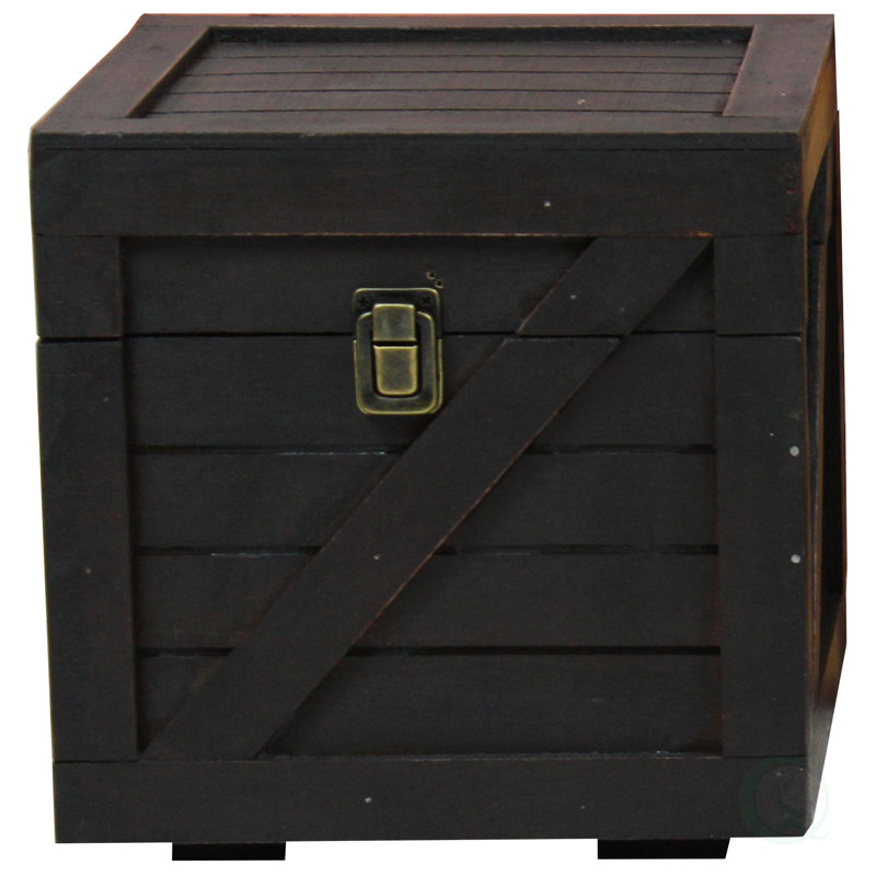 Boîte en bois, Noir