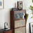 Vine Woven Shoe Cabinet 12 Pair Shoe Storage Cabinet